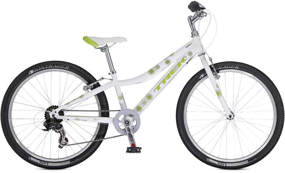 Велосипед TREK Mt. Track 200 Girl (бело-зеленый)